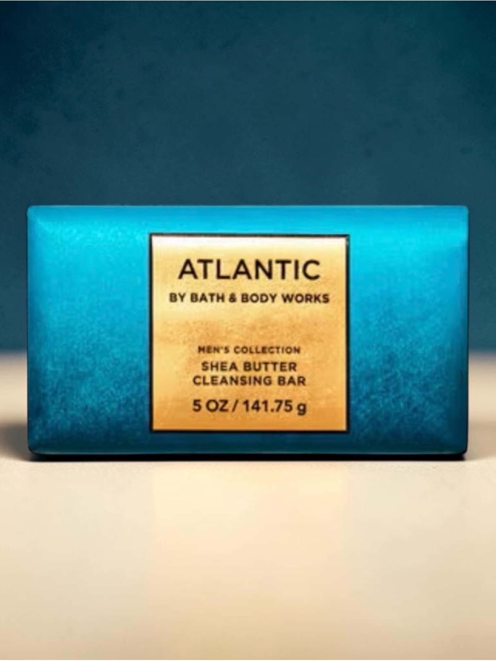 Bath & Body Works Atlantic Men’s Shea Butter Cleansing Bar Soap Set of 3pk New - Picture 2 of 6